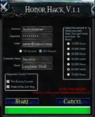 World of Warcraft Cataclysm Hacks + Download 2012 + Honor Points !!! FREE