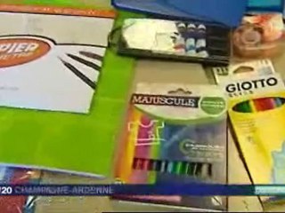 Des kits de fournitures scolaires pour la rentrée