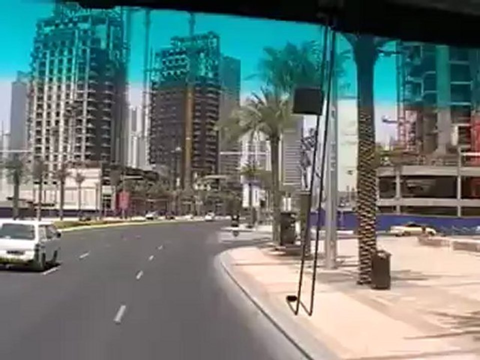 Dubai Stadt Hochhäuser Autobahn Sheikh Rashid RD