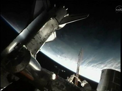 [ISS] Expedition 27 Undocking, Fantastic View of ISS & Shuttle Endeavour (p3)