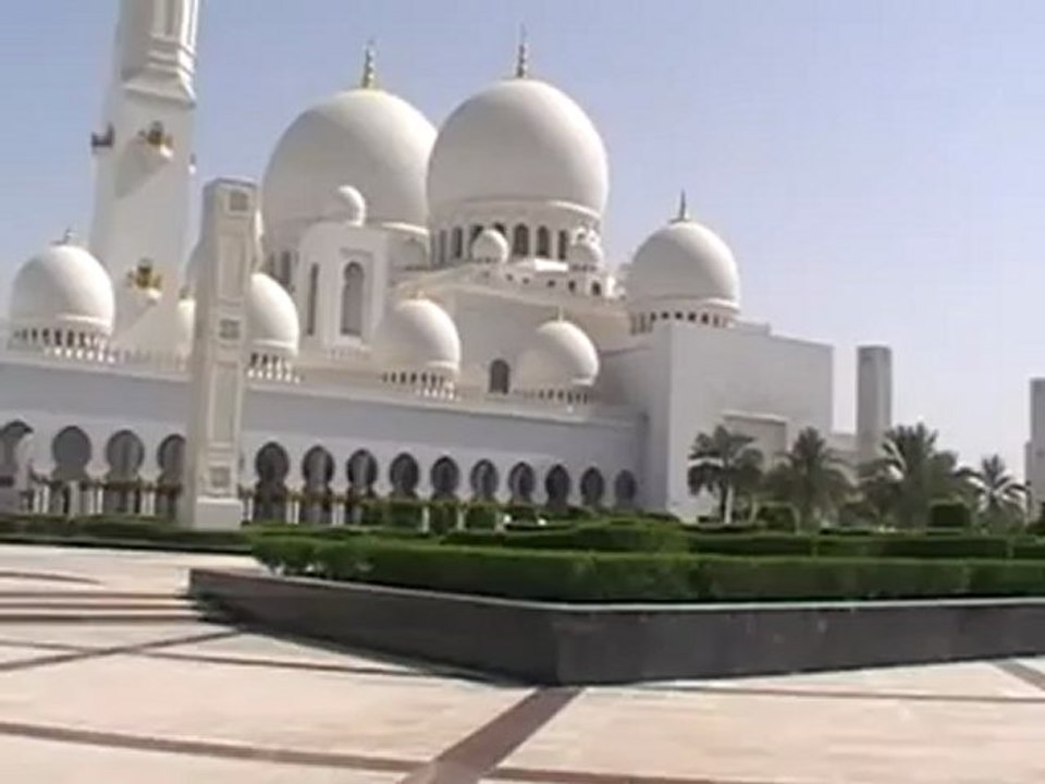 Abu Dhabi Sheikh Zayed Moschee bin Sultan Al Nahyan Mosque