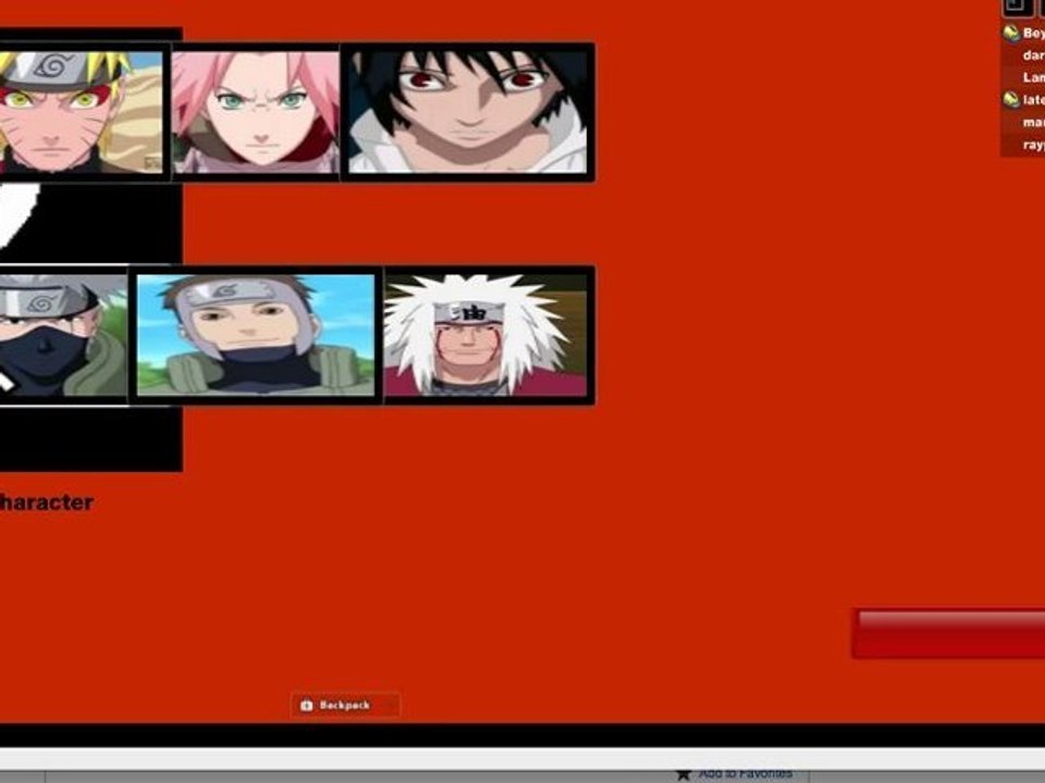 Naruto shippuden storm 2 (ROBLOX)