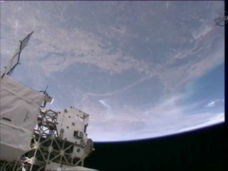 [ISS] Texas Wildfires Seen From International Space Station