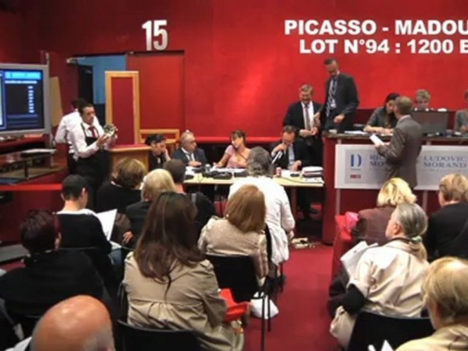 Vente aux enchères à Drouot de l'Etude Morand en juin 2012