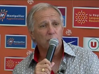 Point presse René Girard (reprise MHSC)