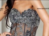 Jovani 3677 Evening Dress 2012 Embroidered Ballgown 3677