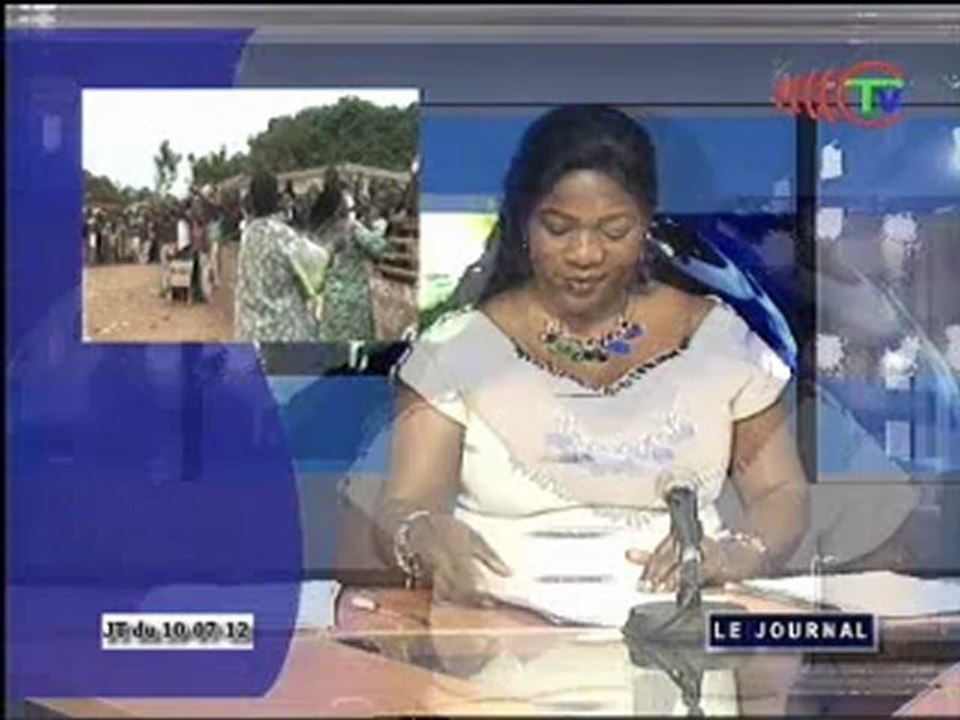 Don du câble électrique et des chaises par le candidat du PCT à Dolisie