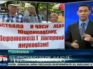 Aplazan juicio contra Yulia Timoshenco