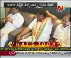 CM Kiran Tour To Delhi Today On Cabinet Reshuffle Issue