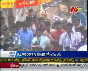 Shooting of film on Sompeta firing