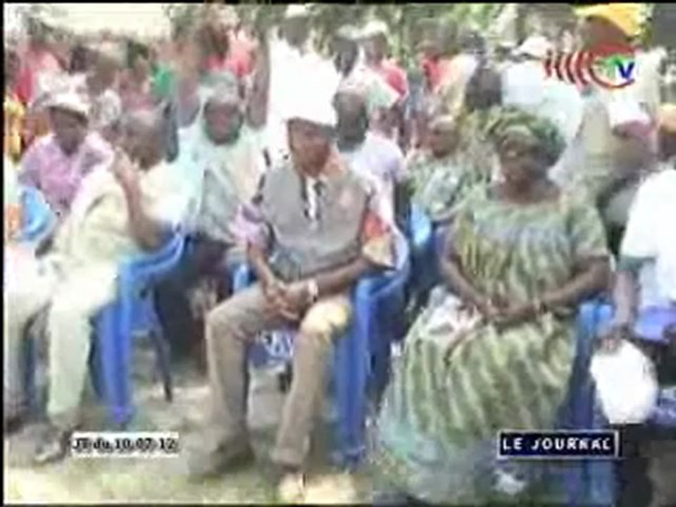 Lancement de la campagne du candidat du PCT dans la 1ère circonscription de Mossaka