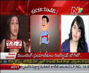 Mamamiya with Heroines Genelia Vs Hansika - Just For Fun