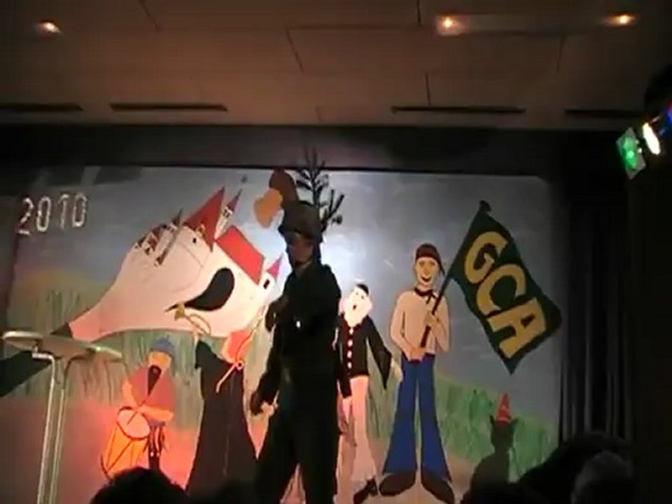 gauaschach Prunksitzung der GCA  am 23.01.2010 Film Video Hubert Fella