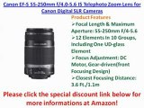NEW Canon EF-S 55-250mm f4.0-5.6 IS Telephoto Zoom Lens for Canon Digital SLR Cameras