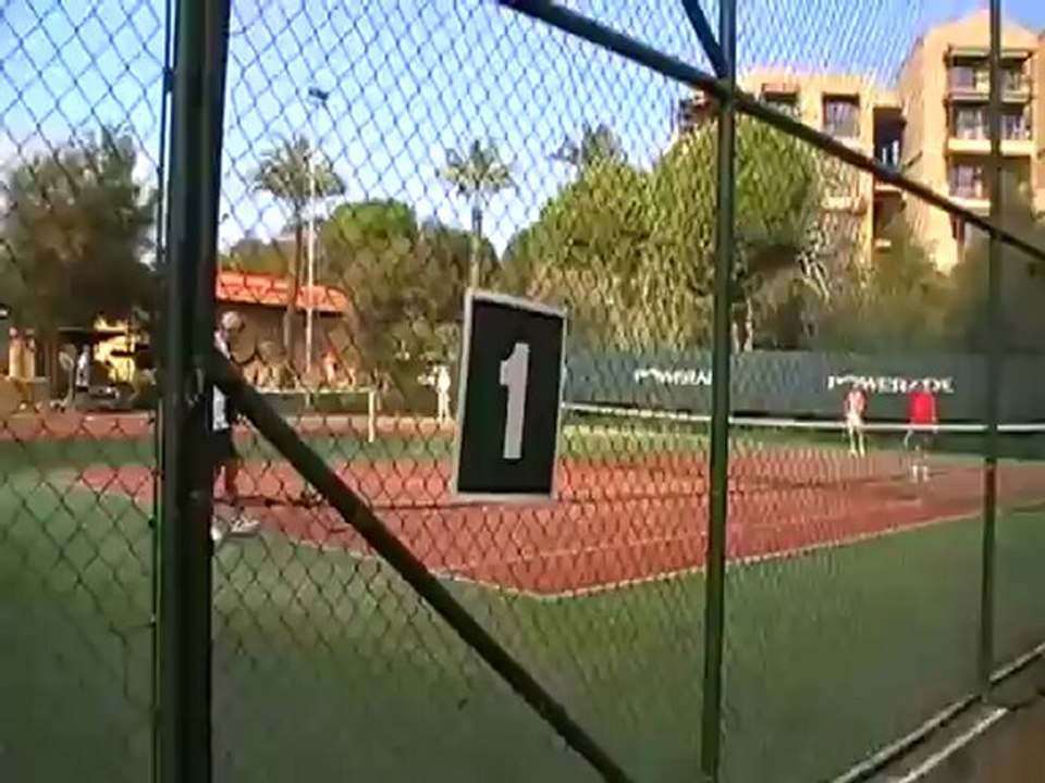 Magic Life Waterworld Imperial  Belek Türkei Antalya Tennisplatz Hubert Fella