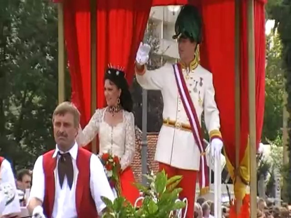 Rakoczy Fest Bad Kissingen 26.07.2009 Film Video Umzug Festzug Fürst Sissi Kaiser Franz Josef