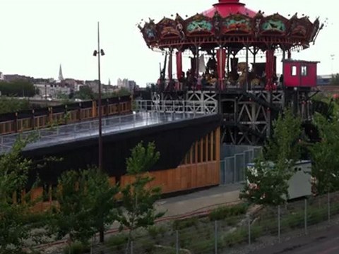 Nantes : les essais grandeur nature du Carrousel des Mondes Marins
