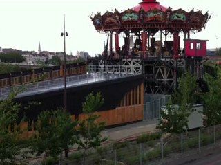 Nantes : les essais grandeur nature du Carrousel des Mondes Marins