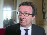 Christian Paul à l'issue du discours de politique générale de Jean-Marc Ayrault