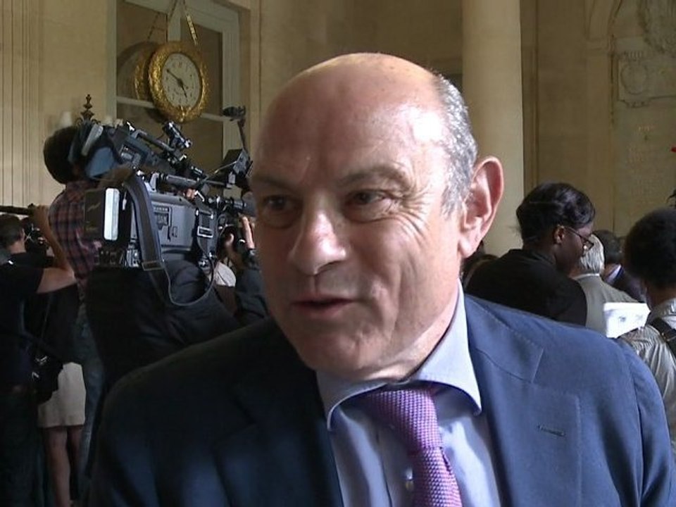 Jean-Marie Le Guen à l'issue du discours de politique générale de Jean-Marc Ayrault