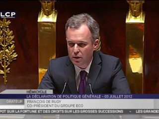 François de Rugy accorde sa confiance "avec indépendance"