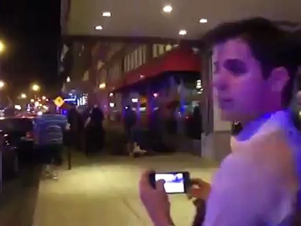 Streaker vs Police