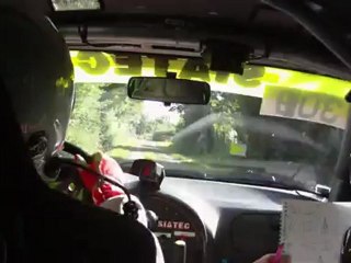 Florian cordillot et charlène Gallier rallye du Sillon 2012 ES 2