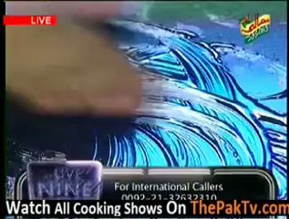 Live At 9 With Chef Gulzar - 3rd July 2012 - Part 1