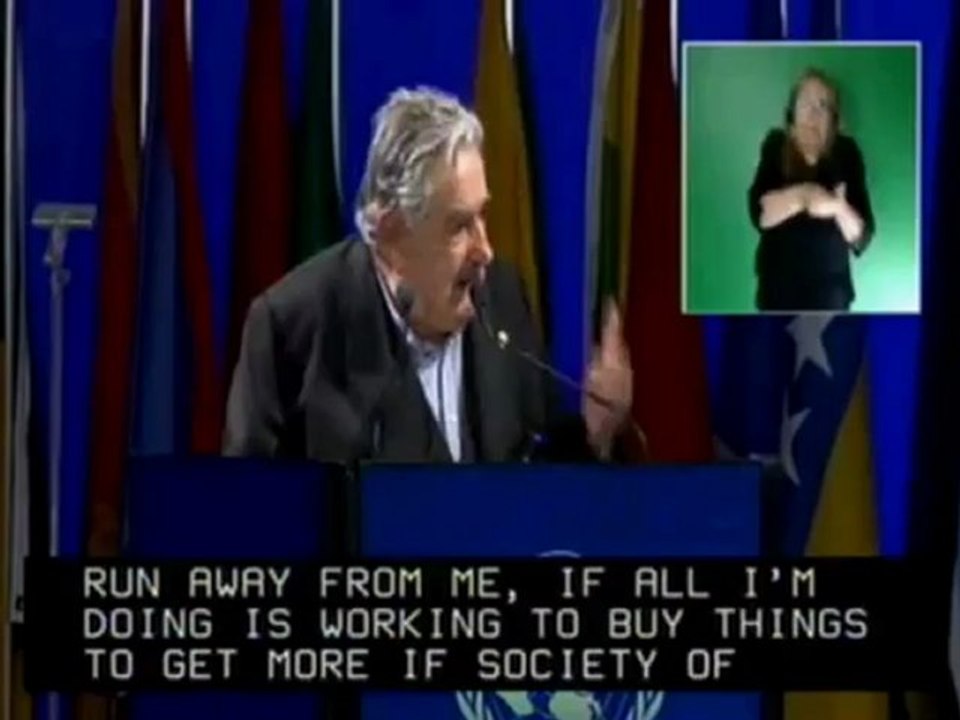 Intervención Presidente Mujica en Río+20