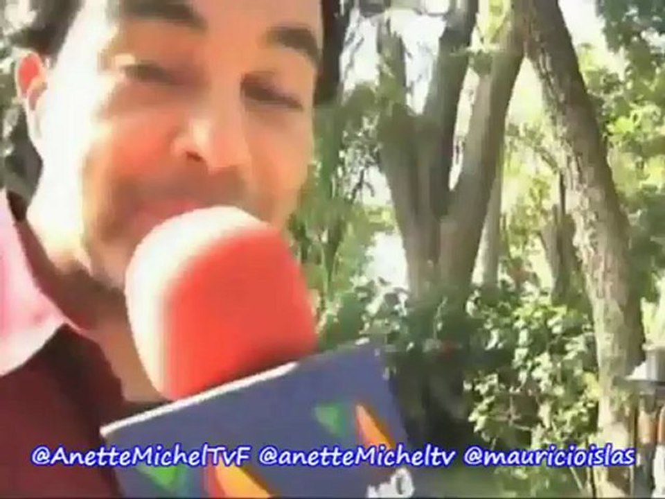 @Mauricioislas y @anettemicheltv Así Se Viven Las Grabaciones De LMDJ