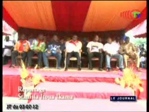 Christel Sassou N’Guesso lance les travaux de construction du siège du PCT à Oyo