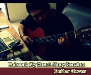 Tony braxton - Unbreak My Heart (Guitar Cover)