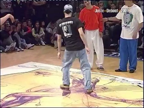 Gucchon & Kei @ Juste Debout Popping dance battle