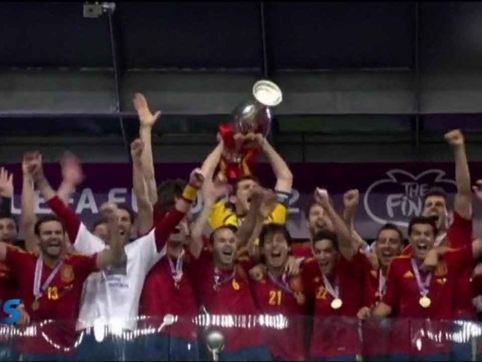 EURO 2012 - FINALE : ESPAGNE / ITALIE [4 - 0] - Dimanche 1er juillet 2012 - Kiev