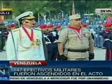 Ascendidos 147 efectivos militares venezolanos