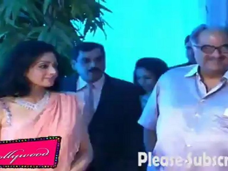 Sridevi & Bony Kapoor at Esha's Reception