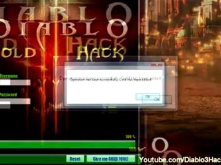 Diablo 3 Gold Hack Exploit + Diablo 3 Hack Tool 1.2 [Free Download]