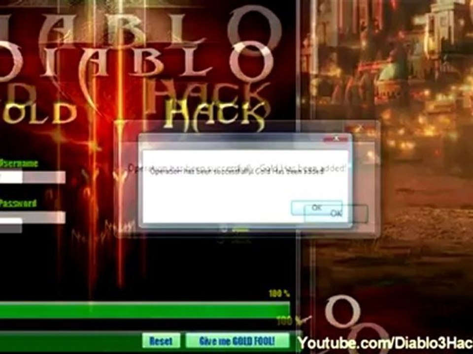 Diablo 3 Gold Hack Exploit + Diablo 3 Hack Tool 1.2 [Free Download]