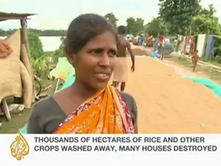 Severe floods in India's Assam state