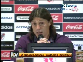 La relacion Almeyda - Cavenaghi - Dominguez