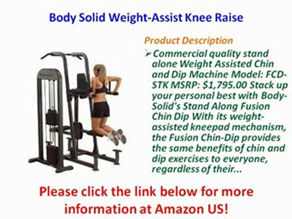 Best Buy Body Solid Weight-Assist Knee Raise