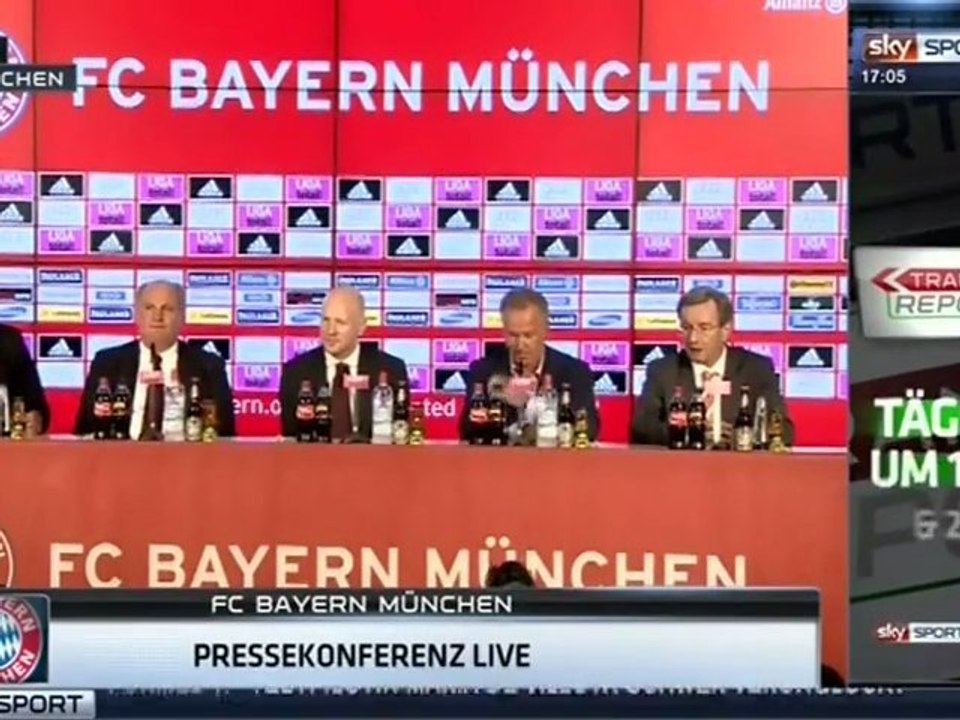 FC Bayern Matthias Sammer Pressekonferenz 03.07.2012