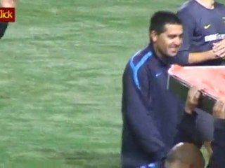 Sem falar com a imprensa, Boca faz o último treino antes da decisão