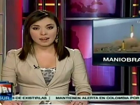 Irán concluye pruebas militares con misiles