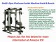 Golds Gym Platinum Smith Machine Rack  Bench