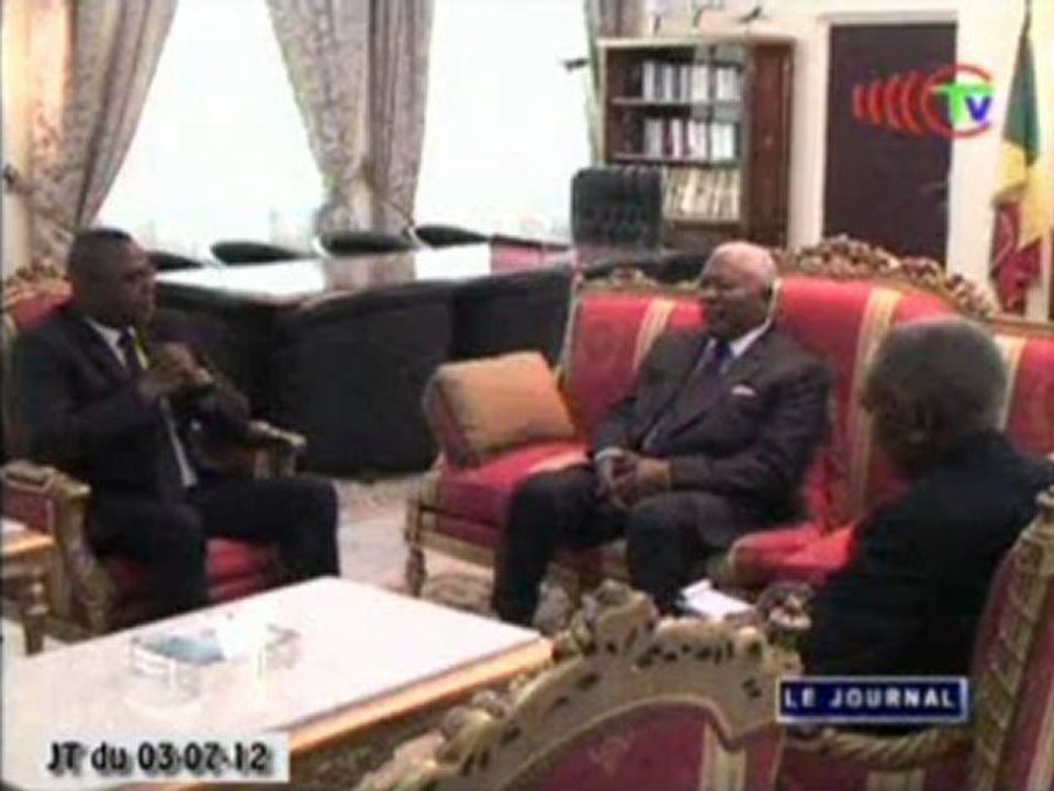 Le ministre Isidore Mvouba reçoit l’ambassadeur de la RDC au Congo