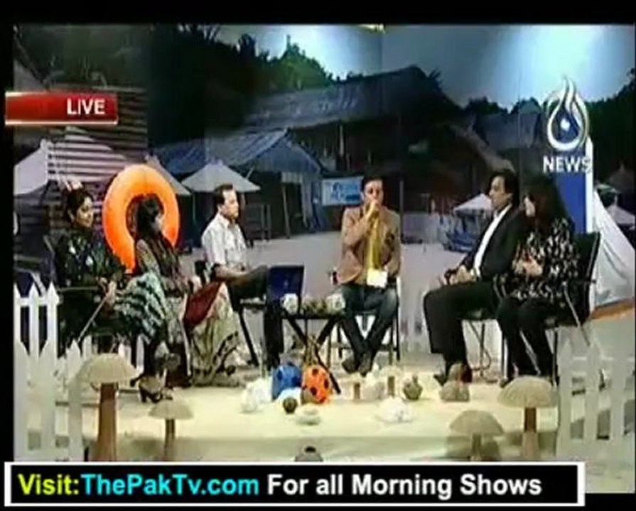 Aaj Subh with Ali Salman - 4th July 2012 Part 4