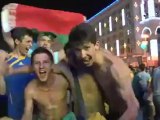 Incredible scenes in Kiev following Ukraine's victory over Sweden