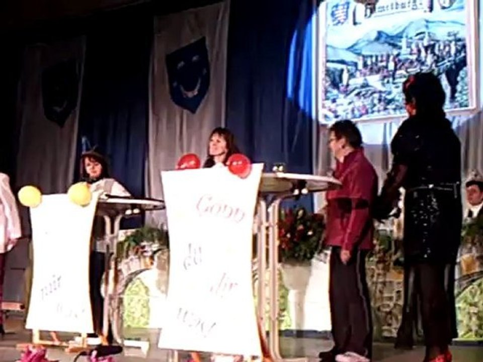 Prunksitzung Hammelburg 21.02.2009 HA KA GE Fasching Waschweiber hammelburg