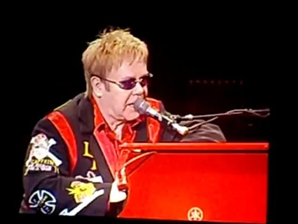 Elton John Hamburg Konzert Color Line Arena  24.11.2008